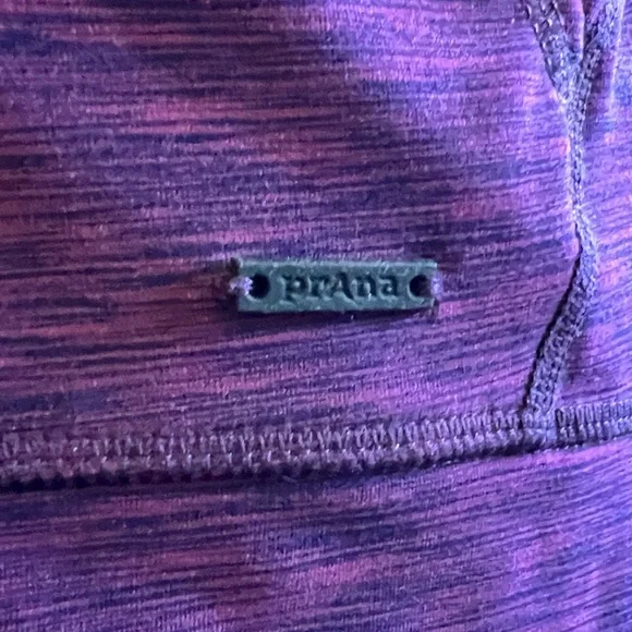 Prana Heathered Purple Jacket - Picture 2 of 8
